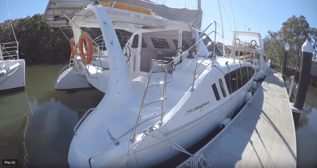 moreton bay catamaran hire